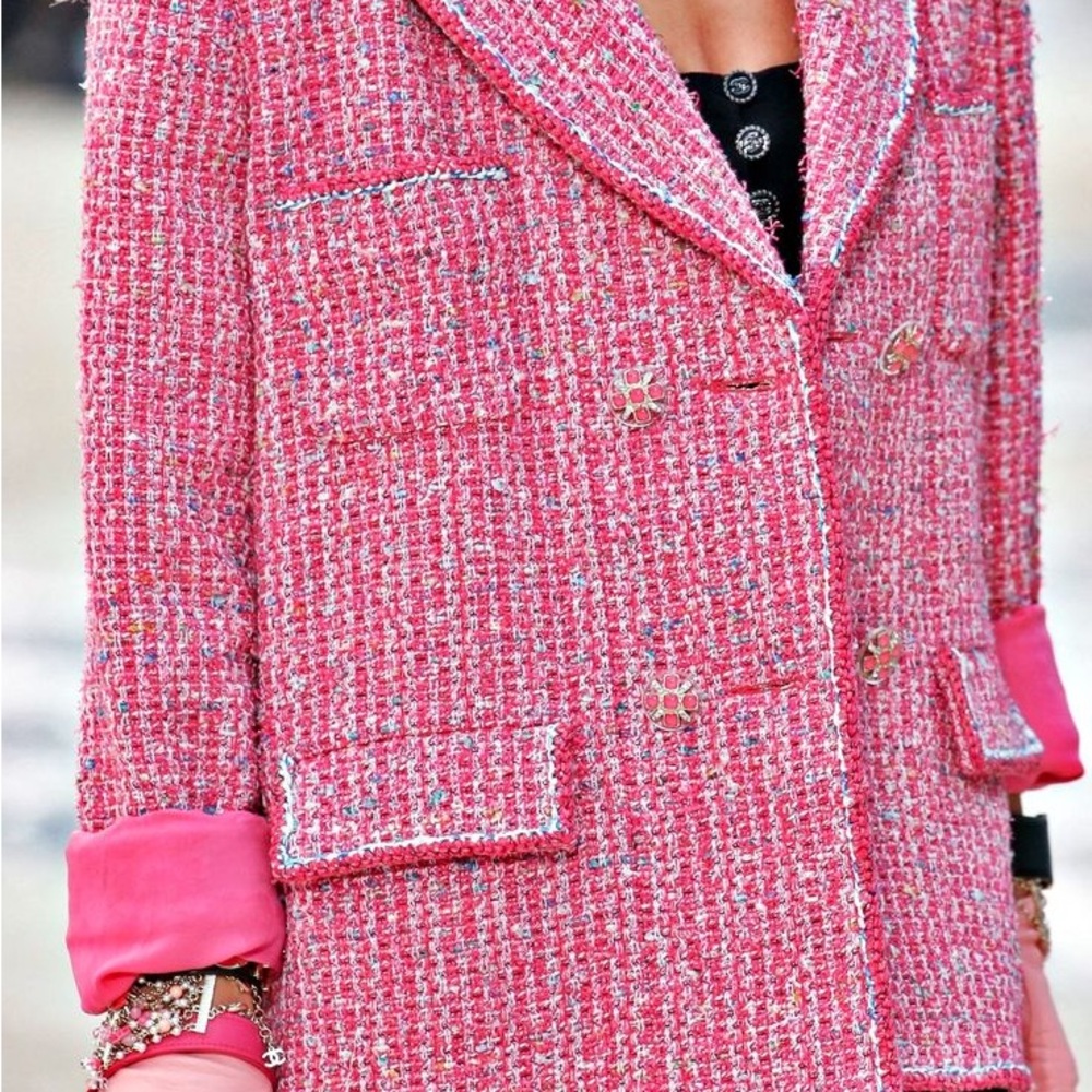 2019 CHANEL *RARE* Women's Pink Tweed Jacket